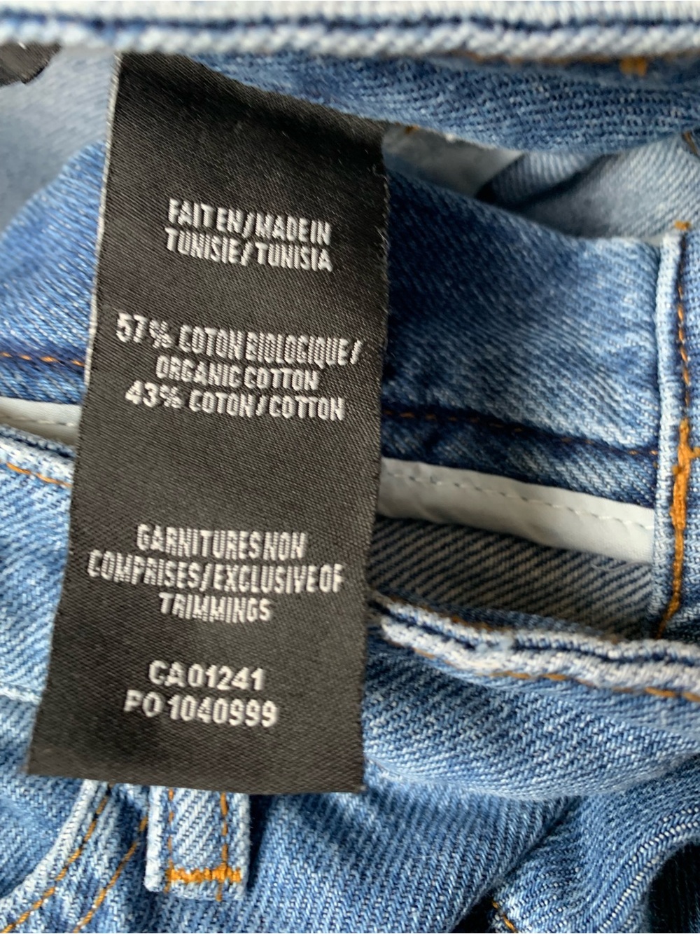 Simons Contemporaine Medium Blue High Rise Wide-Leg Denim Jeans - Picture 8 of 8